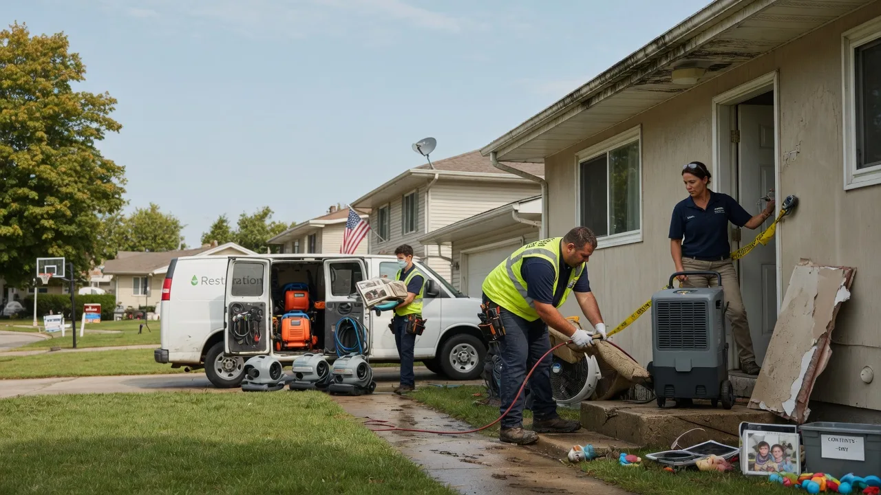 Water Damage Restoration in Hamilton, IL near me